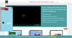 Desktop Screenshot of cursosonlinetdah.com
